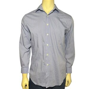 Kenneth‎ Cole Reaction Mens Slim Fit Stretch Shirt M